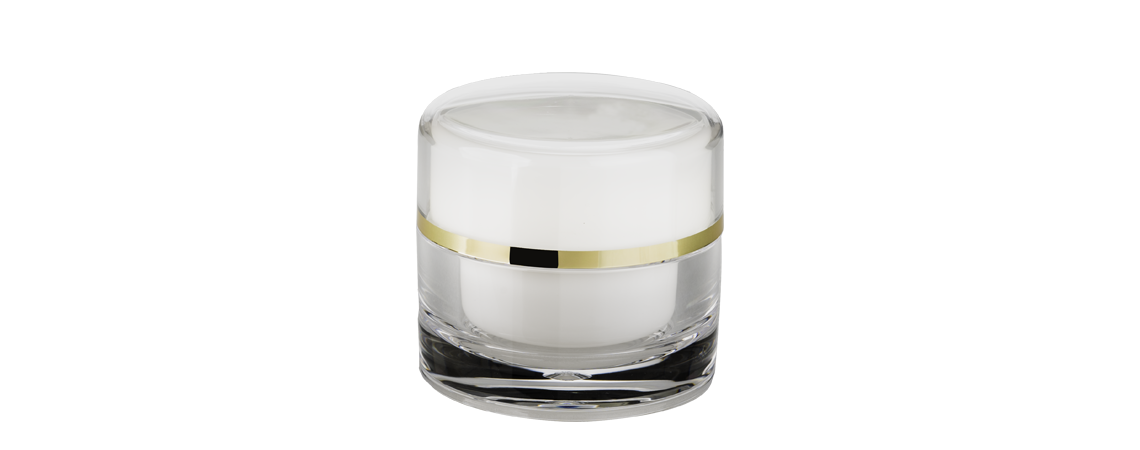 Acryl-Runder Cremetiegel mit dickerem Deckel 50ml - LCD-50-H Mitternachtsfeier Acryl-Runder Cremetiegel mit dickerem Deckel 50ml - LCD-50-H Mitternachtsfeier